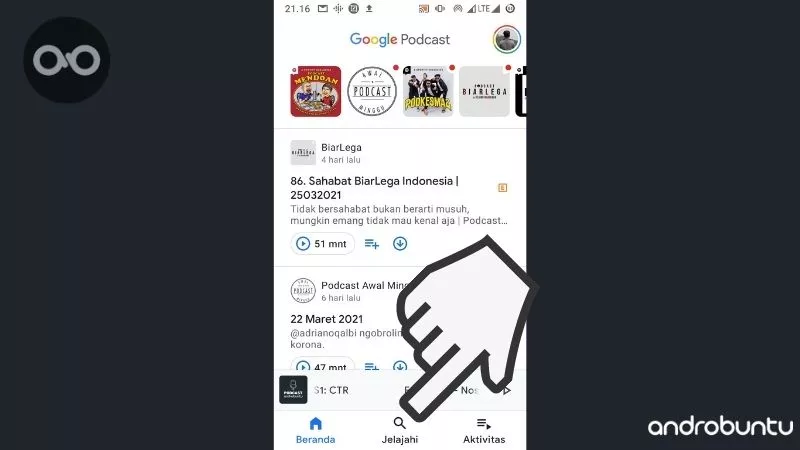 Cara Mendengarkan Podcast di Android by Androbuntu 3