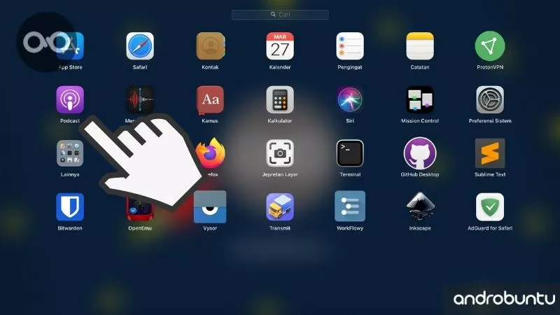 Cara Mendengarkan Podcast di Mac by Androbuntu 1
