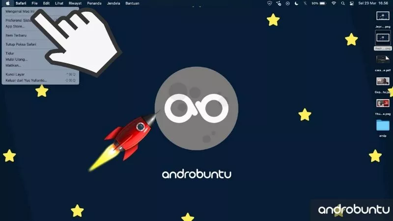 Cara Mengetahui Versi macOS by Androbuntu 2