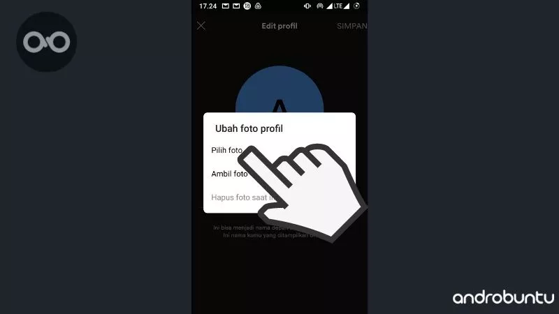 Cara Mengganti Foto Profil di Spotify by Androbuntu 5