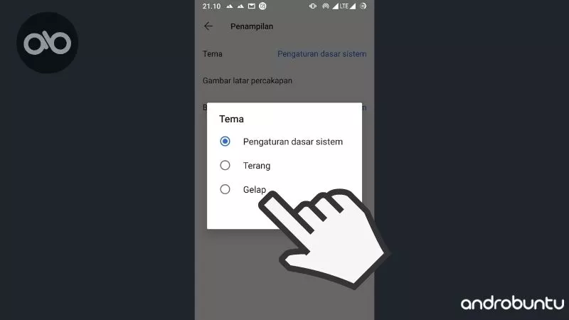 Cara Mengganti Tema Signal di Android dan iOS by Androbuntu 5