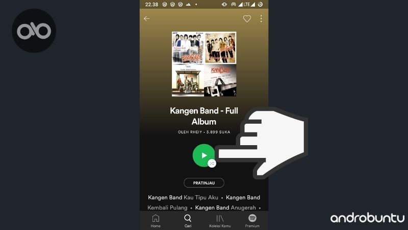 Cara Menggunakan Aplikasi Spotify by Androbuntu 4