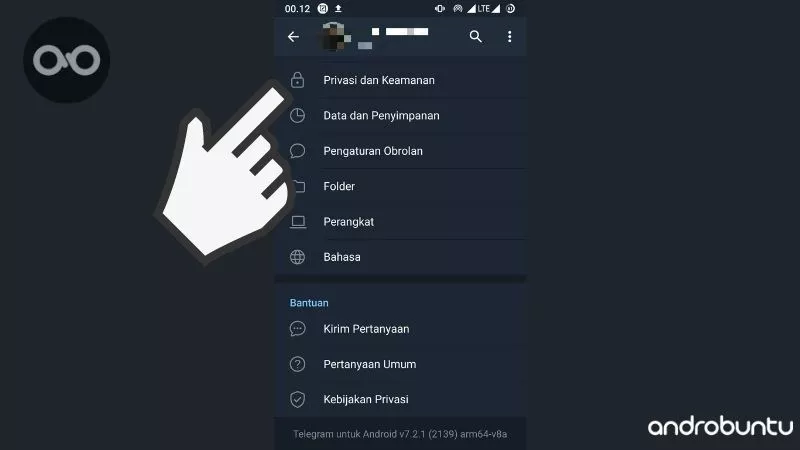 Cara Menyembunyikan Nomor Ponsel di Telegram by Androbuntu 3