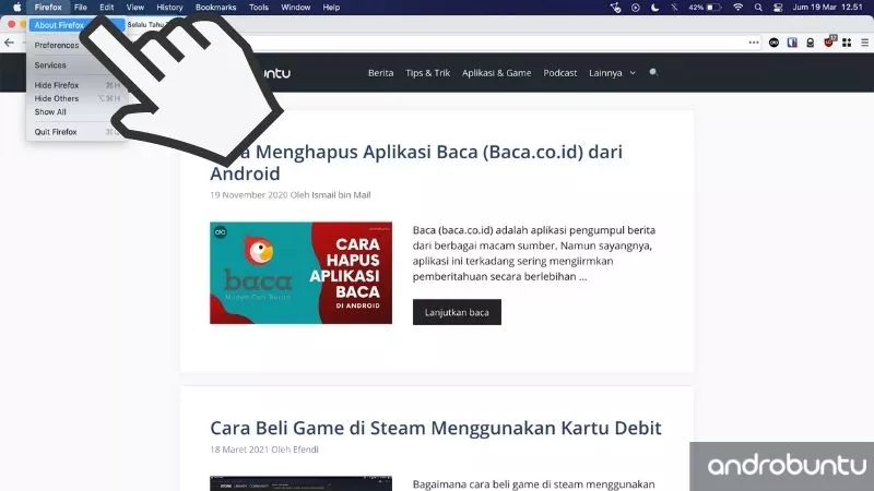 Cara Update Firefox by Androbuntu 1