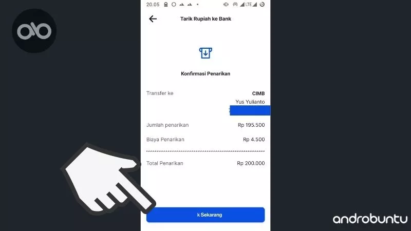 Cara Withdraw Rupiah ke Rekening Bank di Pintu by Androbuntu 4