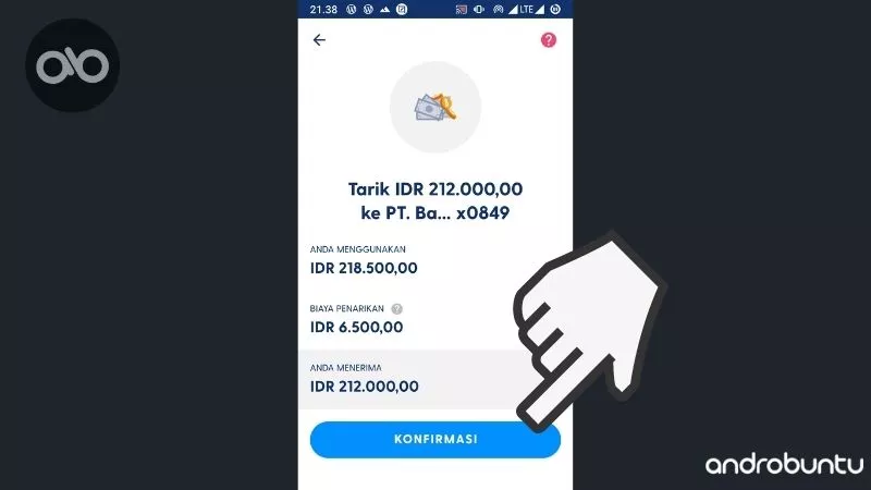 Cara Withdraw di Luno by Androbuntu 5