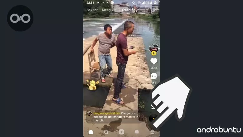 Cara Agar Profil Tidak Disarankan ke Orang Lain di Snack Video by Androbuntu 1