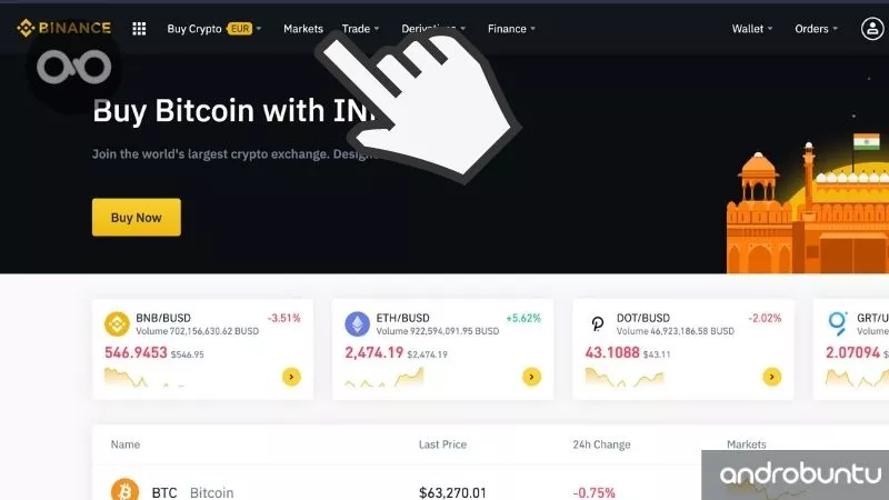 Cara Beli Bitcoin di Binance by Androbuntu 1