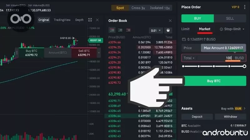 Cara Beli Bitcoin di Binance by Androbuntu 4