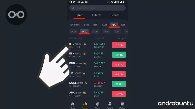 Cara Beli Bitcoin di Binance by Androbuntu 6