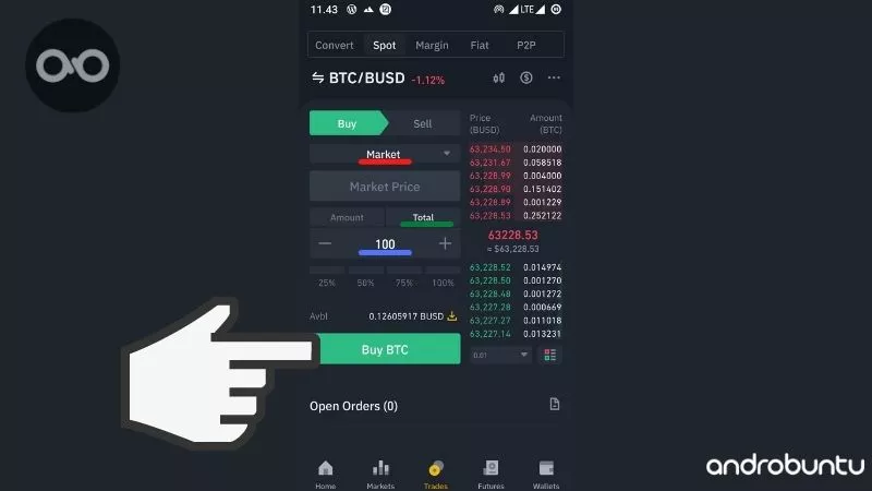 Cara Beli Bitcoin di Binance by Androbuntu 9