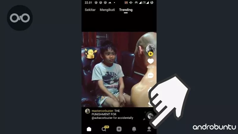 Cara Daftar Snack Video by Androbuntu 4