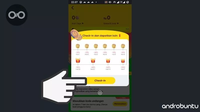 Cara Daftar Snack Video by Androbuntu 9