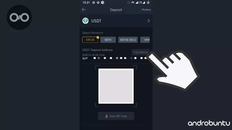 Cara Deposit di Binance by Androbuntu 3