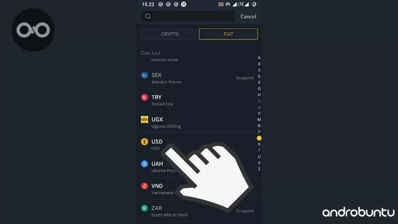 Cara Deposit di Binance by Androbuntu 4