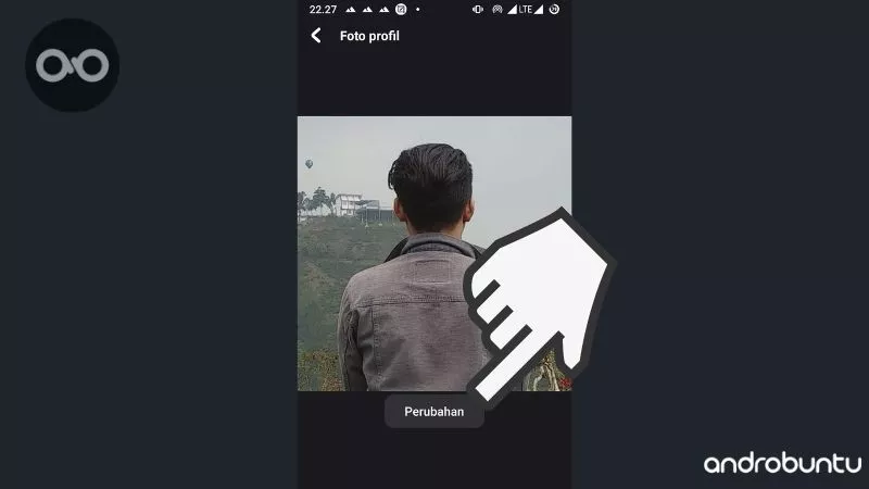 Cara Ganti Foto Profil di Snack Video by Androbuntu 4