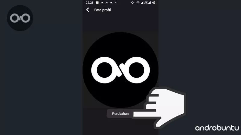 Cara Ganti Foto Profil di Snack Video by Androbuntu 8