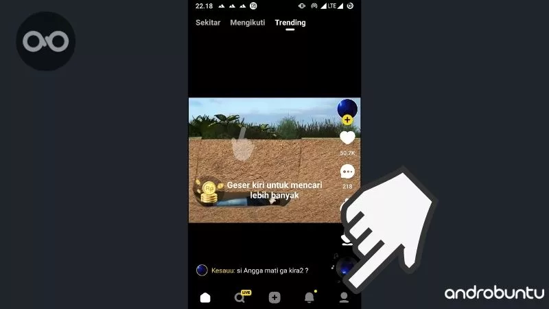 Cara Ganti Nama di Snack Video by Androbuntu 1