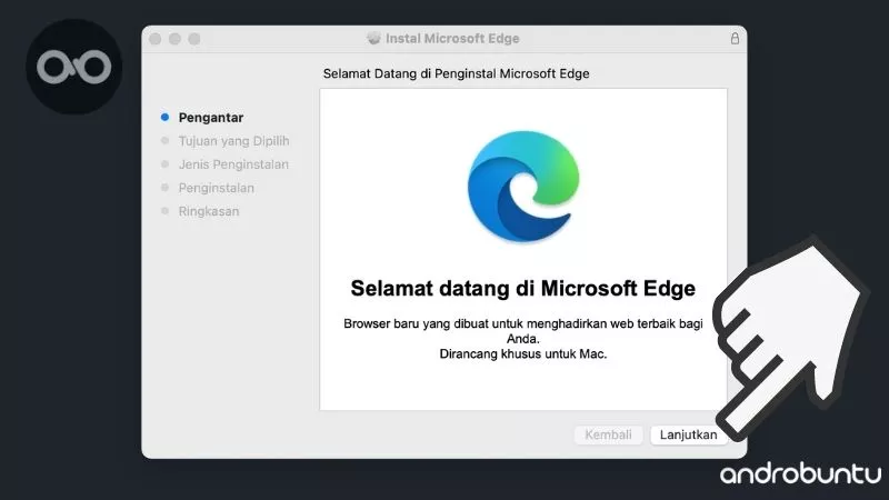 Cara Install Microsoft Edge di macOS by Androbuntu 3