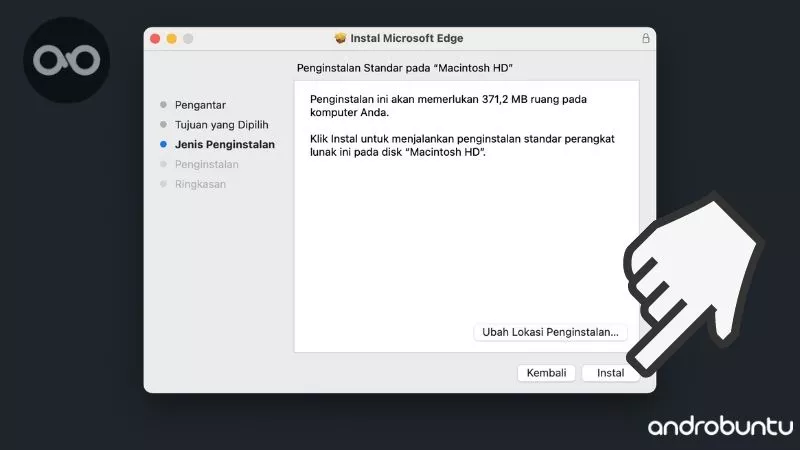 Cara Install Microsoft Edge di macOS by Androbuntu 5