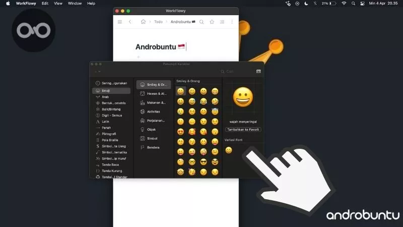 Cara Ketik Emoji di macOS by Androbuntu 5