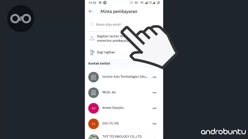 Cara Meminta Pembayaran di PayPal by Androbuntu 2