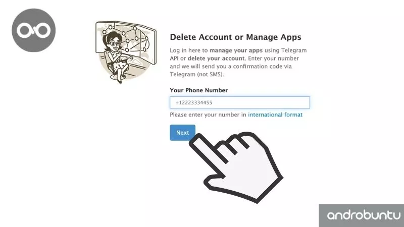Cara Menghapus Akun Telegram by Androbuntu 1