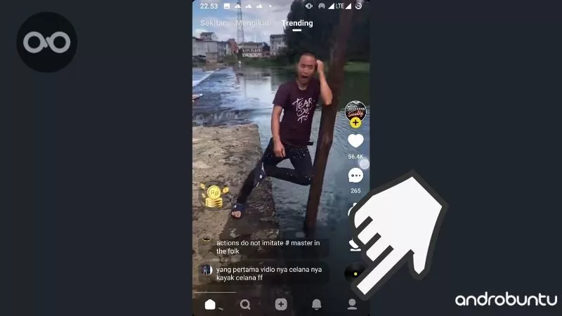 Cara Menonaktifkan Komentar dari Orang Asing di Snack Video by Androbuntu 1