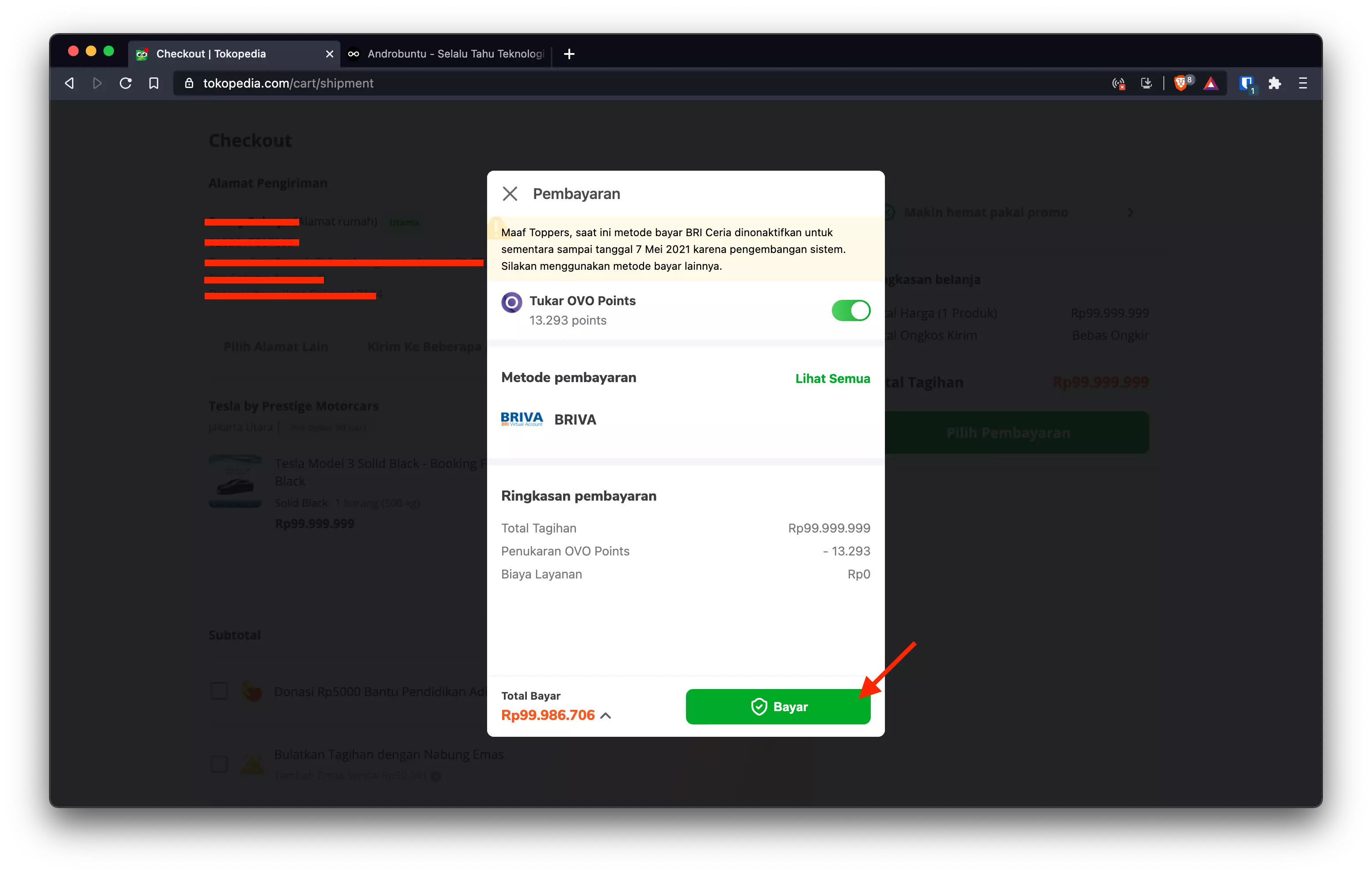 Cara Beli Mobil Tesla by Androbuntu 5