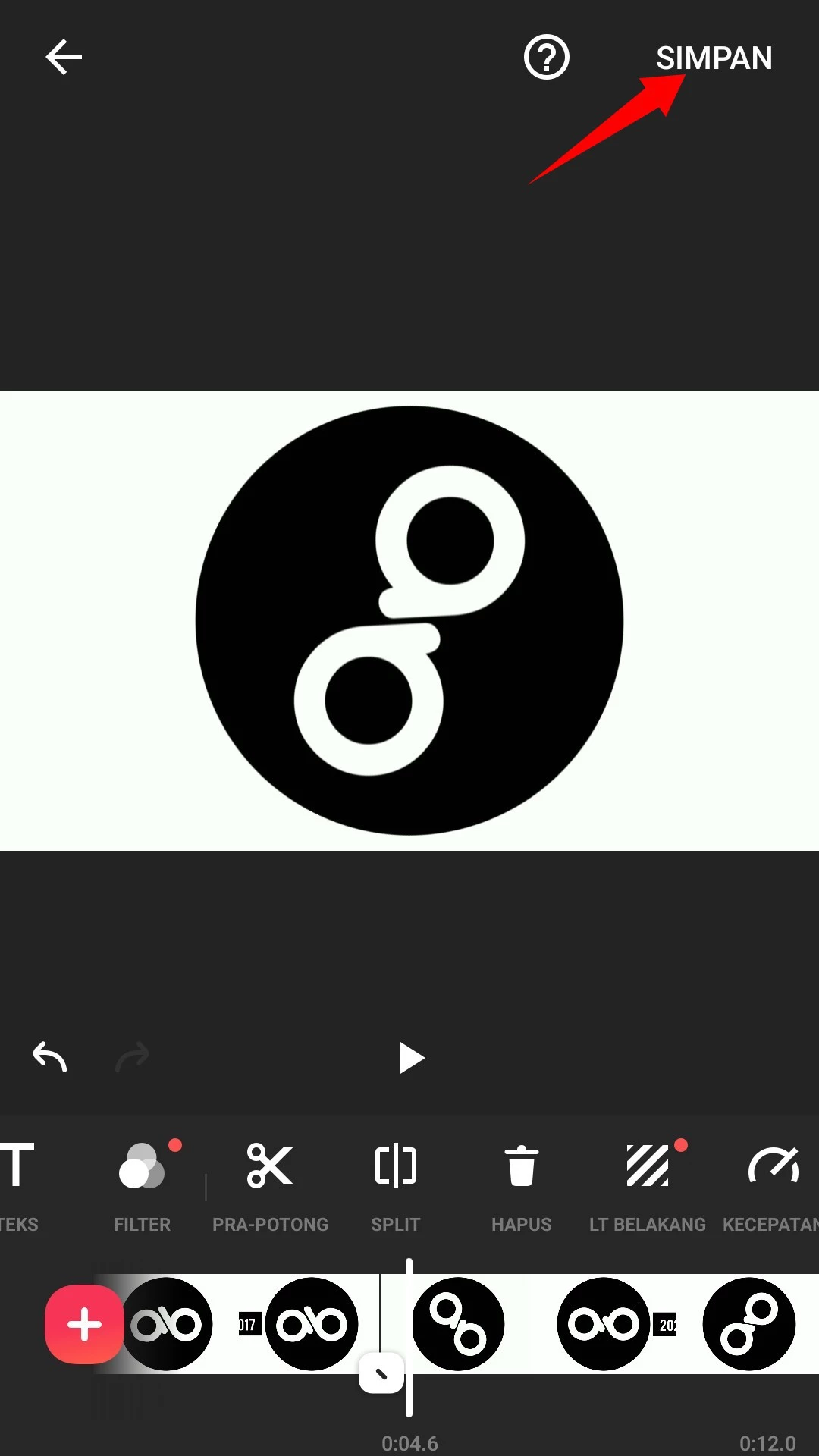 Cara Memotong Bagian Tengah Video di Android by Androbuntu 5