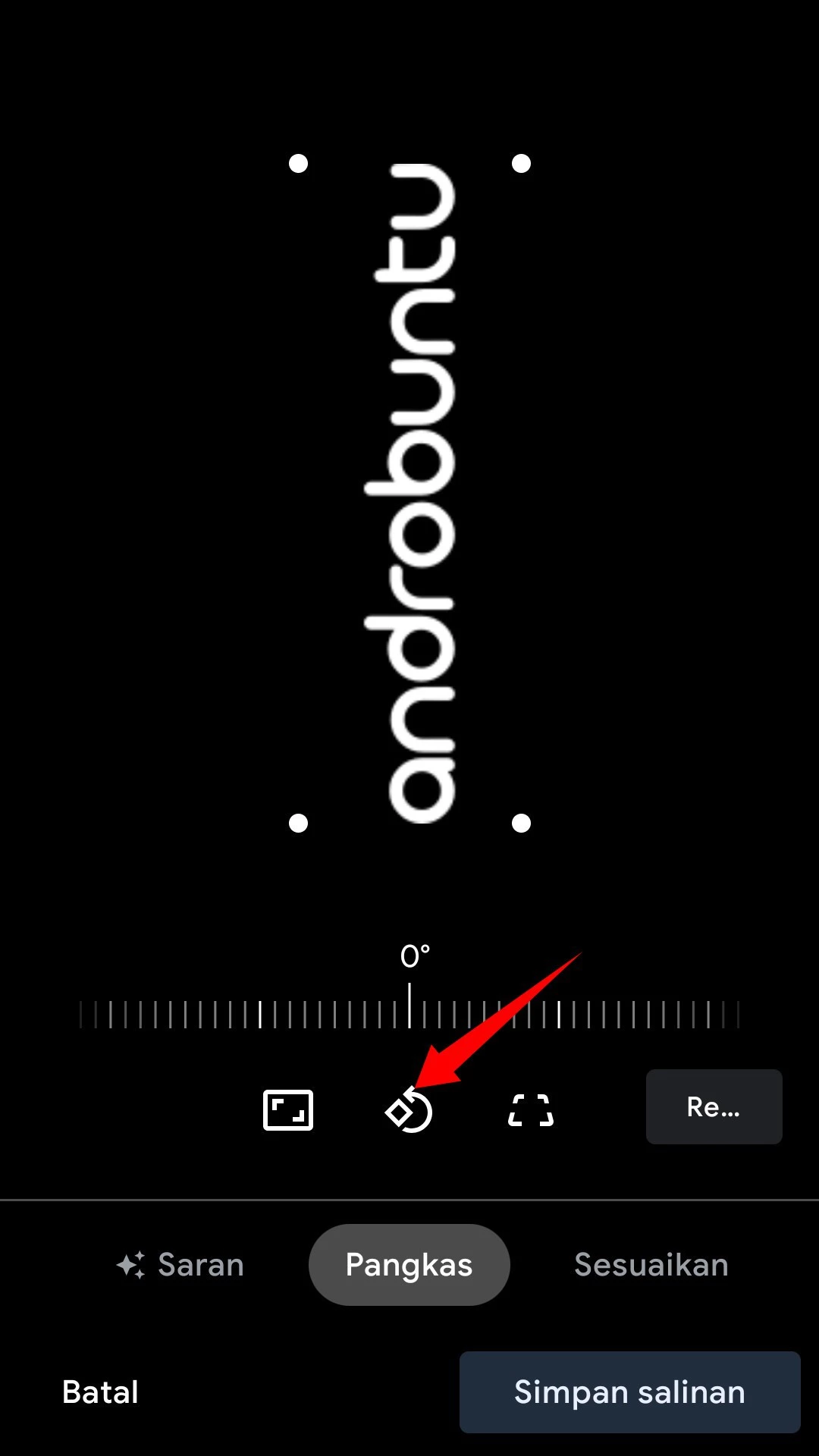 Cara Memutar Foto di Android by Androbuntu 6