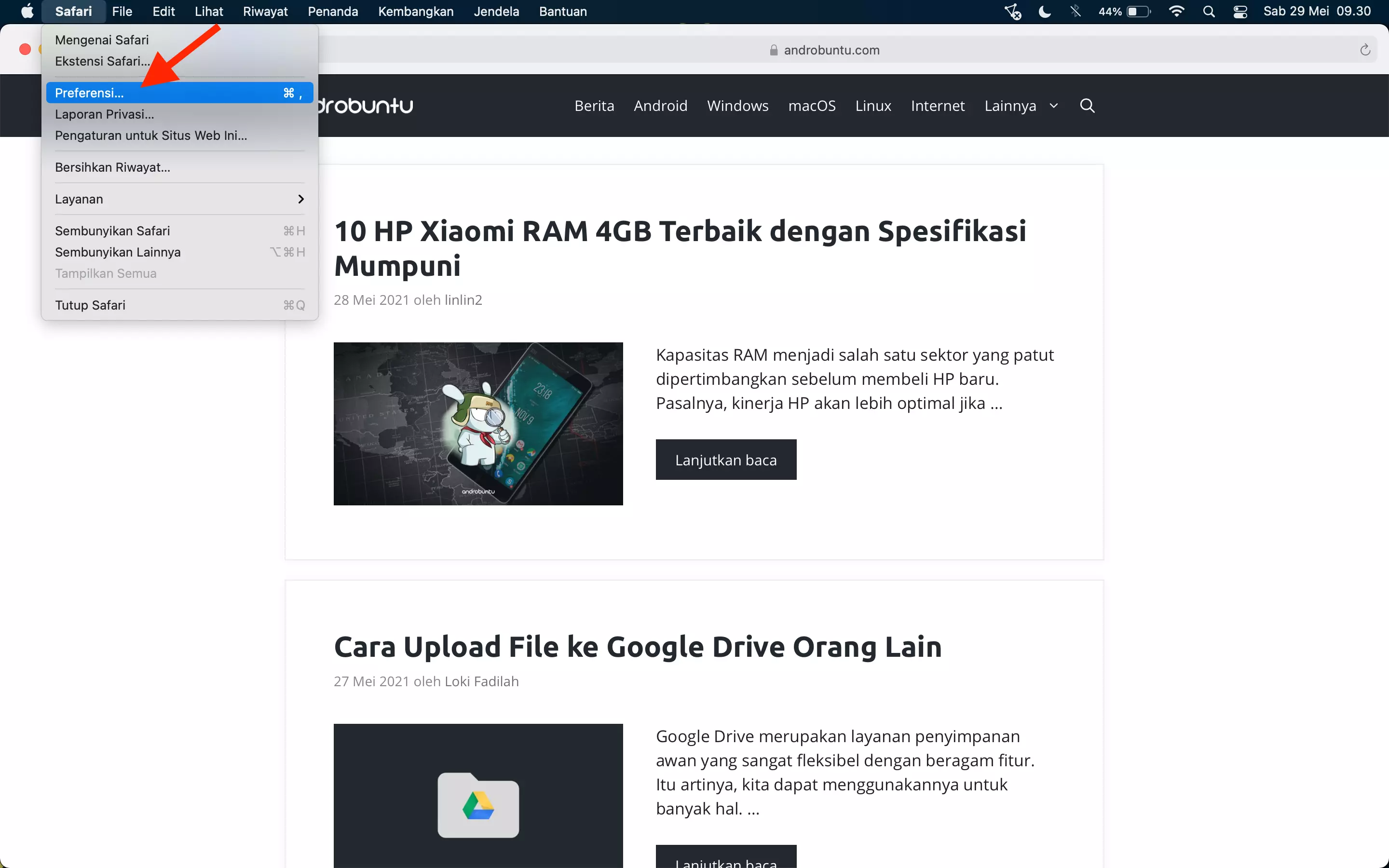 Cara Menghapus Ekstensi di Safari by Androbuntu 3