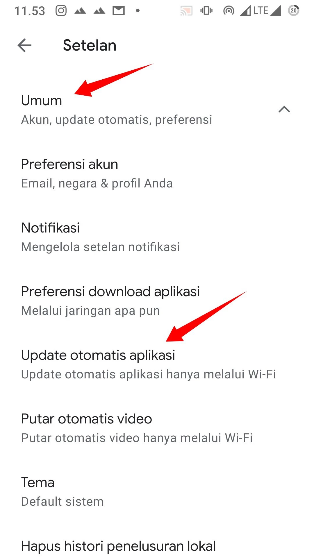 Cara Menonaktifkan Update Otomatis Aplikasi Android by Androbuntu 4