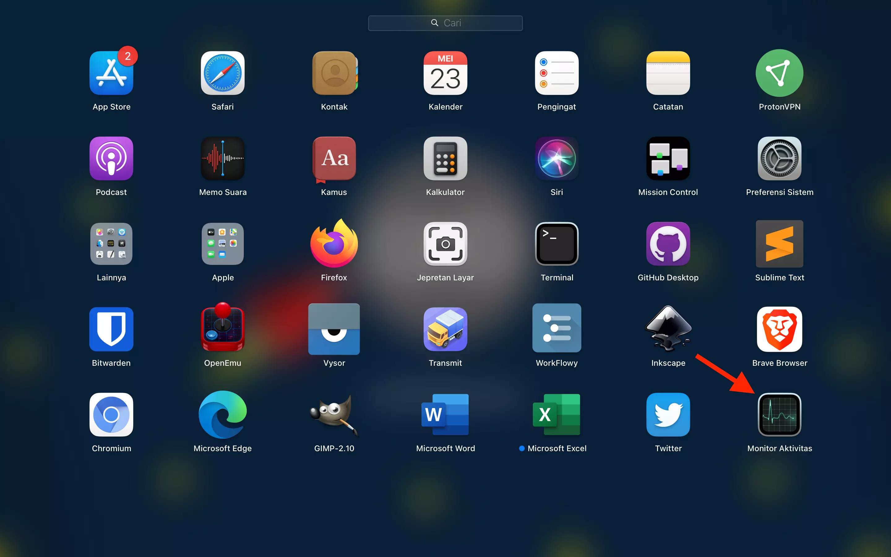 Cara Menutup Paksa Aplikasi di Mac by Androbuntu 1