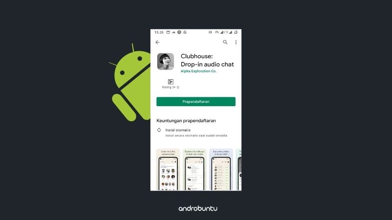 Clubhouse Android by Androbuntu