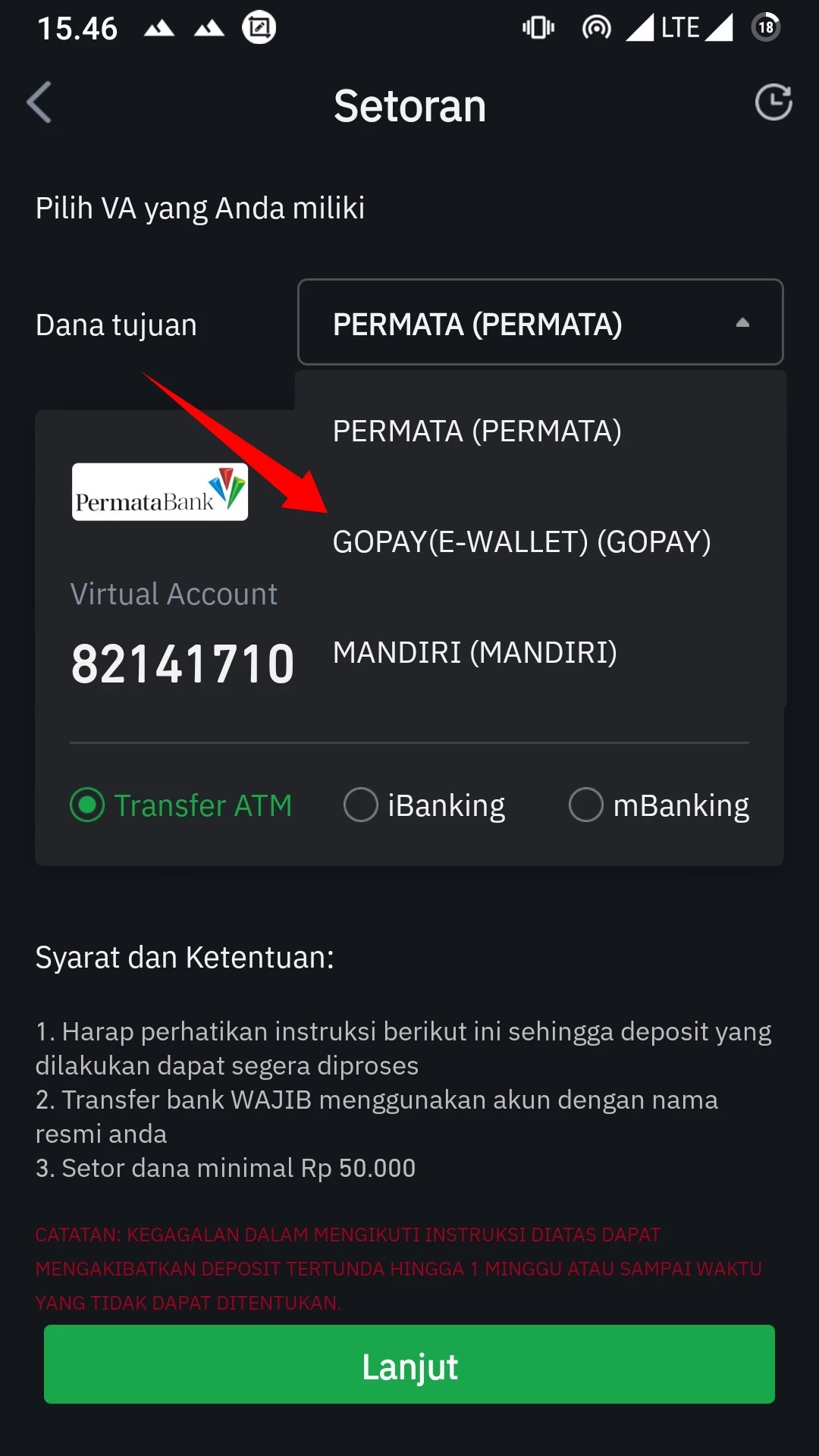 Cara Deposit di Tokocrypto by Androbuntu 7