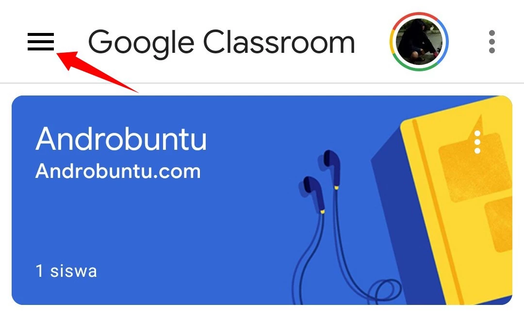 Cara Mengaktifkan Notifikasi Kelas di Google Classroom by Androbuntu 1
