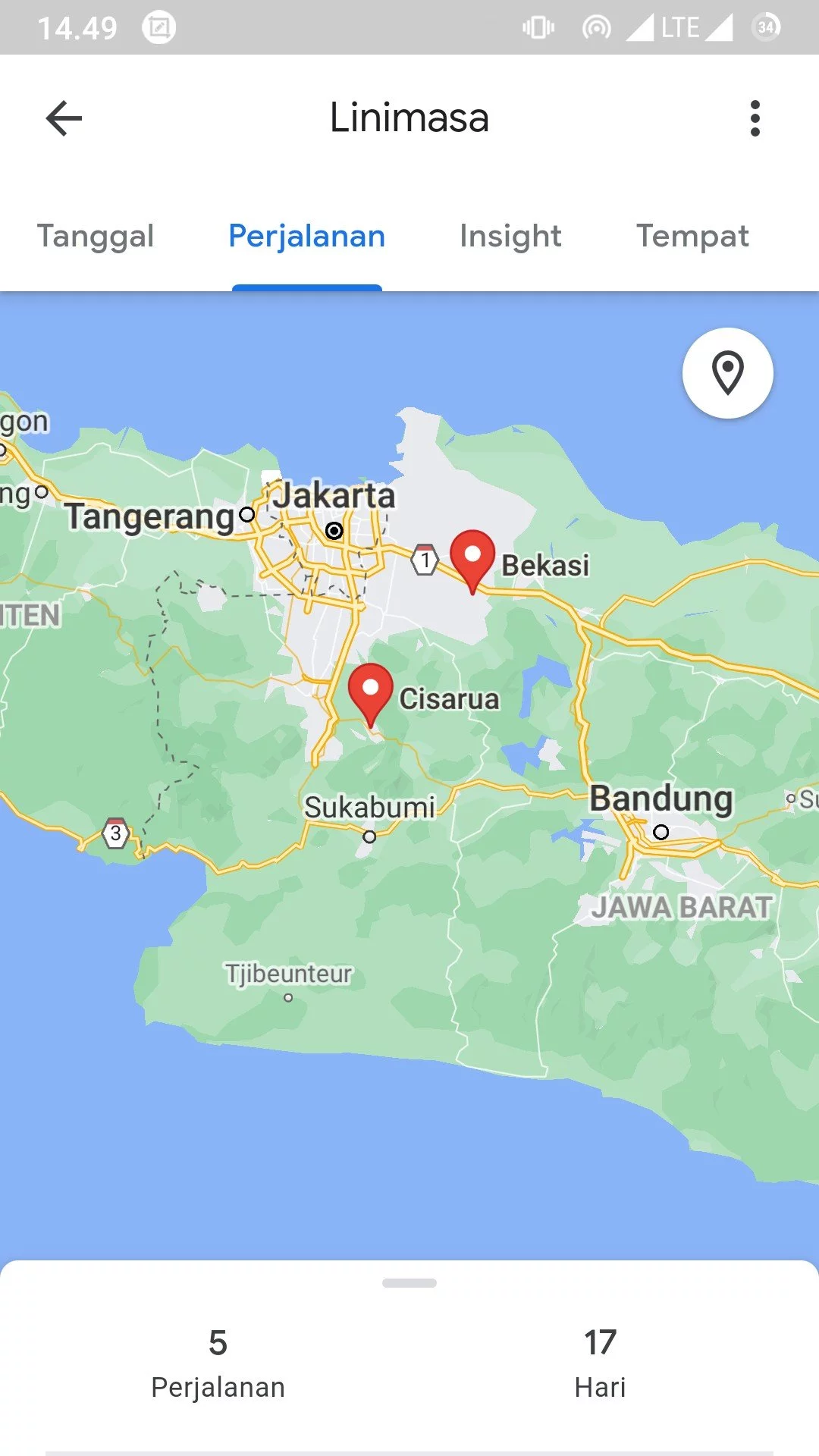Cara Menggunakan Fitur Timeline di Google Maps by Androbuntu 3