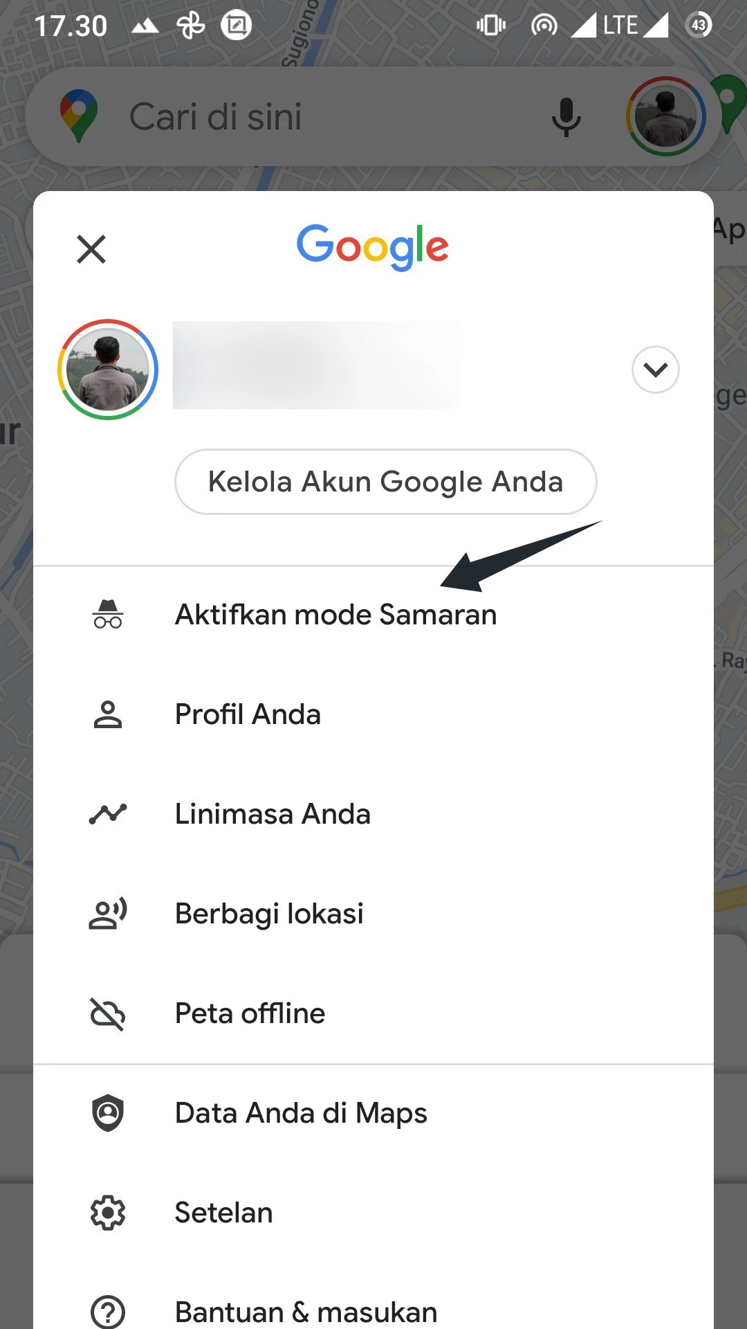 Cara Menggunakan Google Maps dalam Mode Incognito by Androbuntu 2