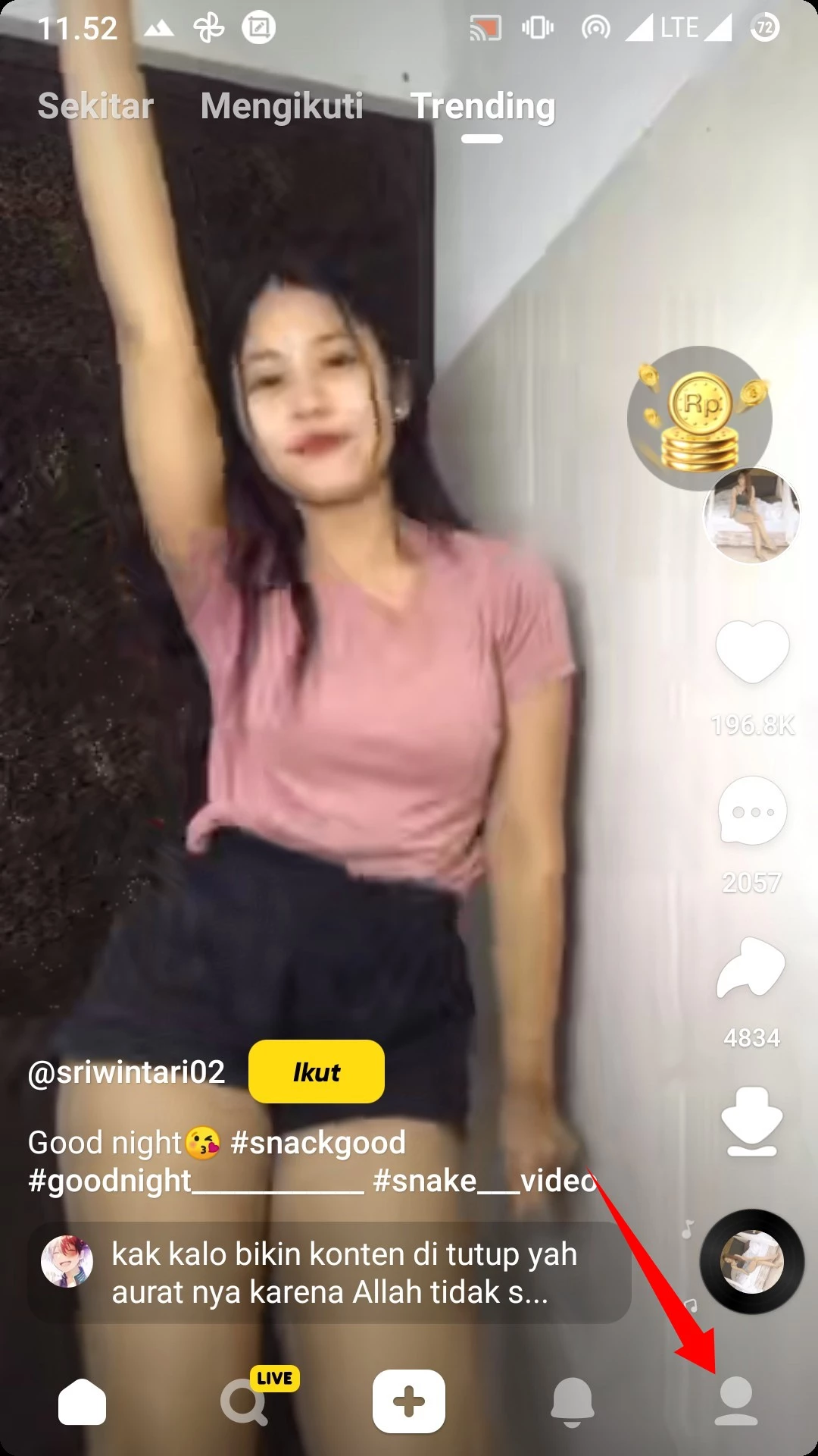 Cara Menghapus Akun Snack Video by Androbuntu 1