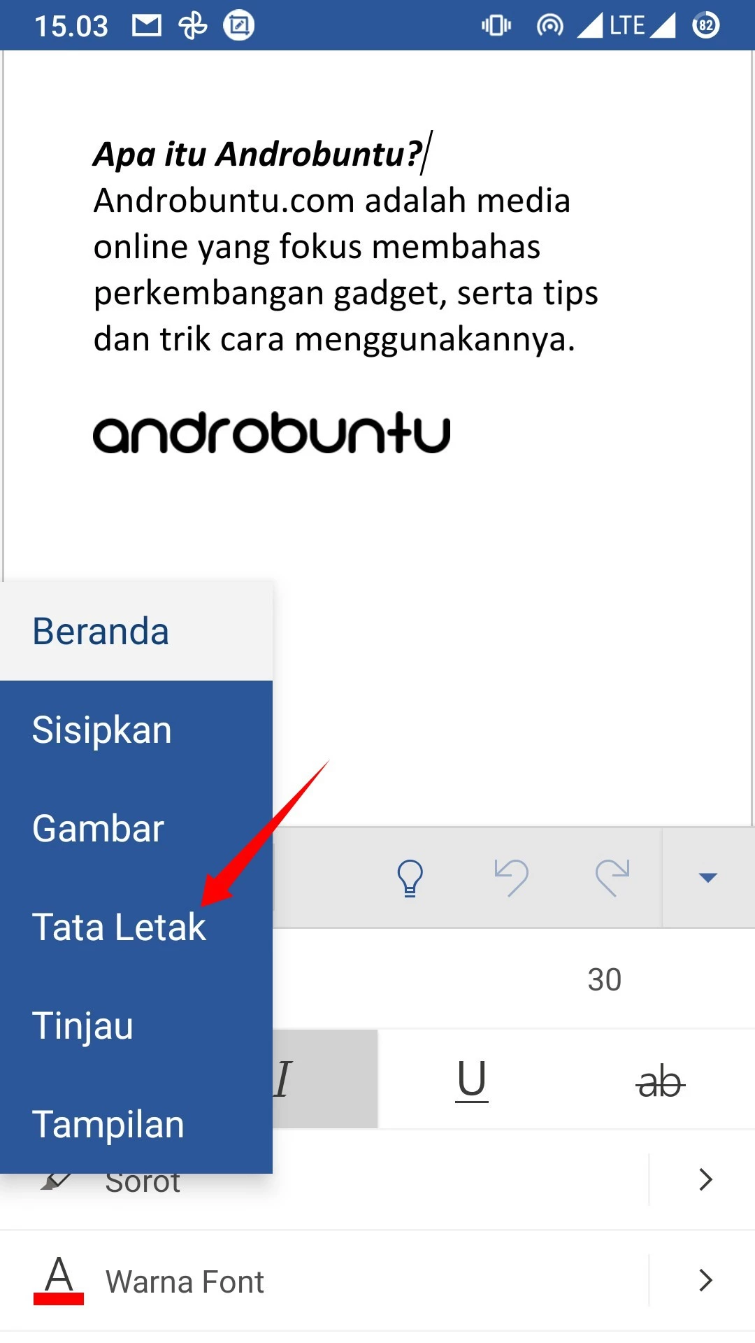 Cara Mengubah Ukuran Kertas di Microsoft Word by Androbuntu 6