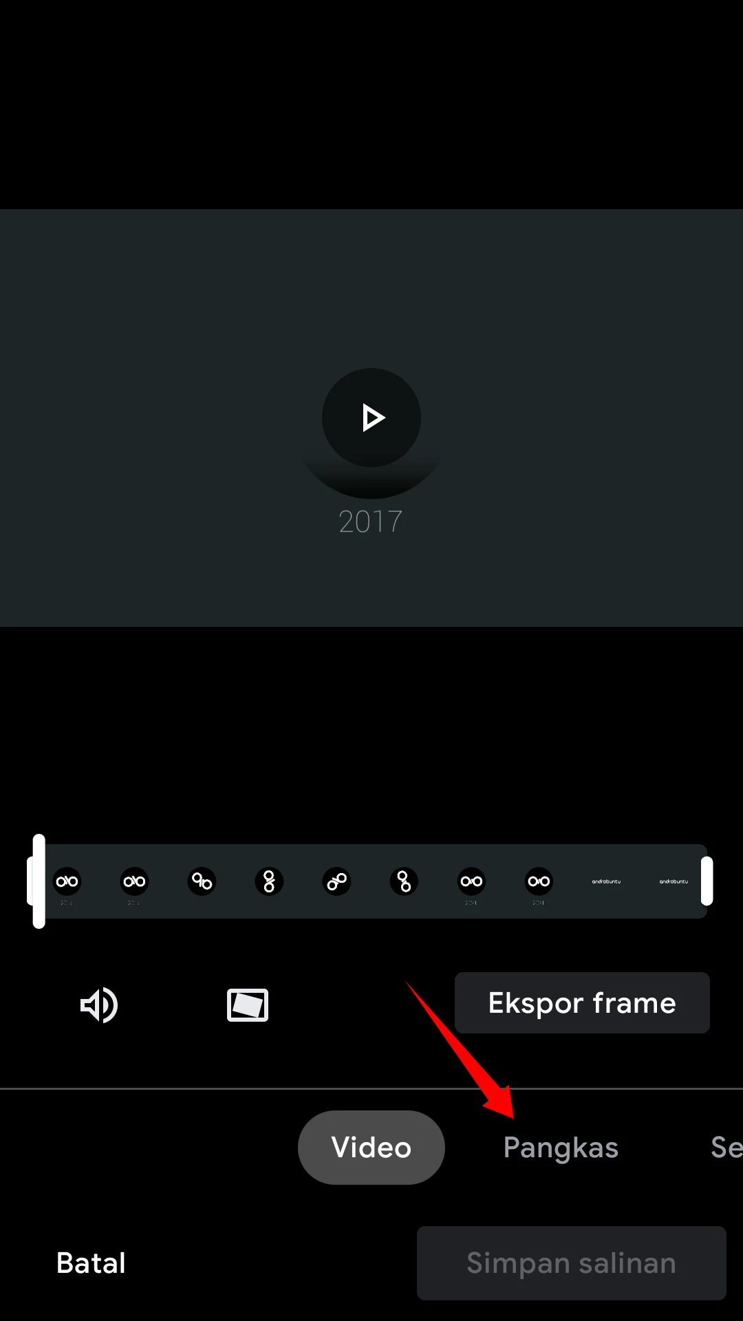 Cara Rotate Video di Android by Androbuntu 2
