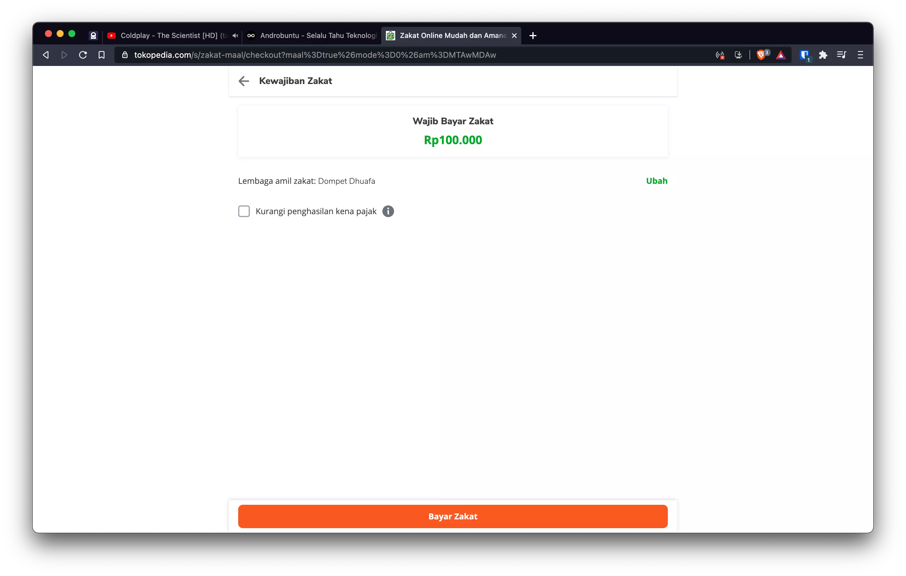 Cara Bayar Zakat di Tokopedia by Androbuntu 2