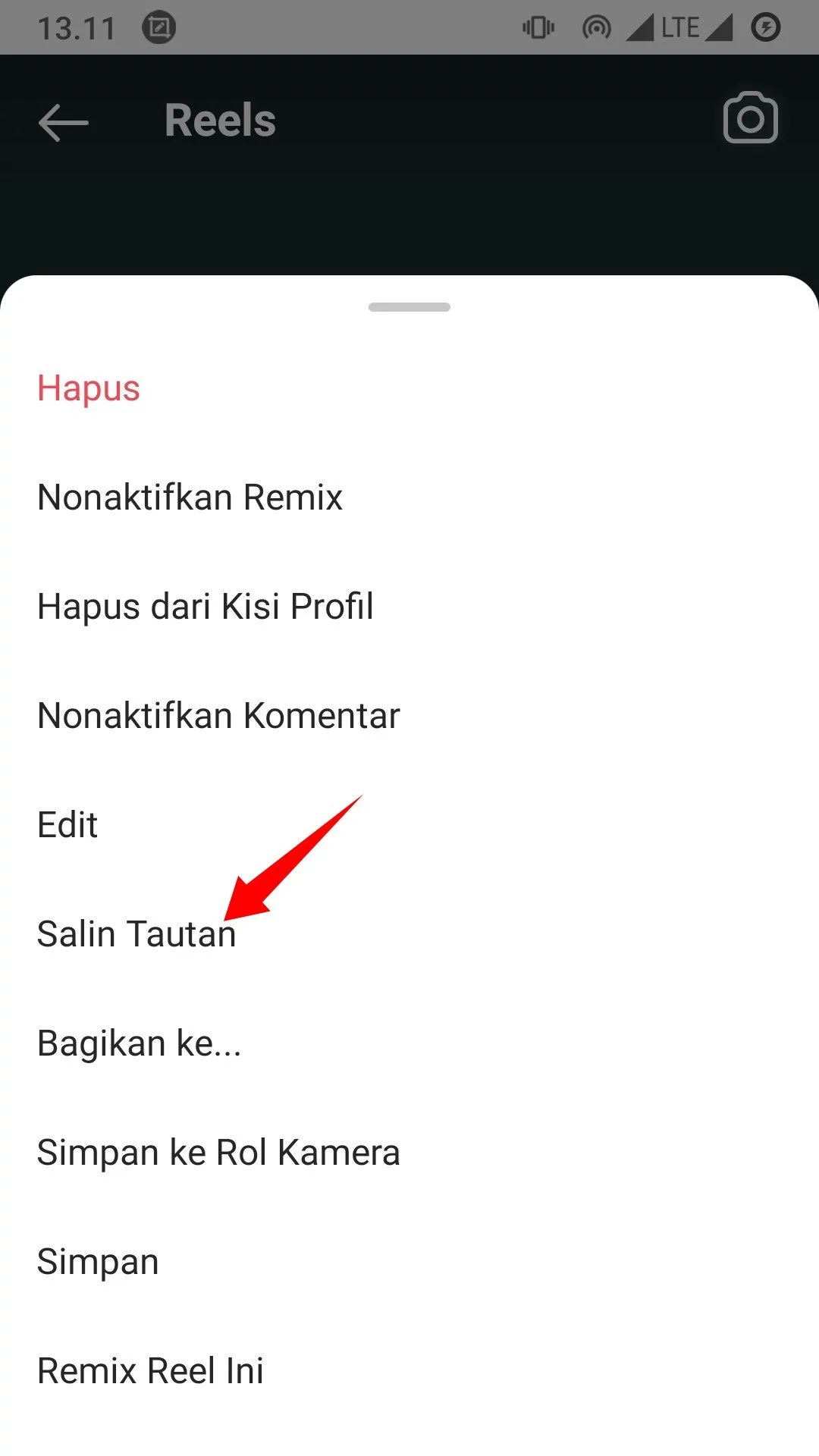Cara Download Video Reels Instagram by Androbuntu 3