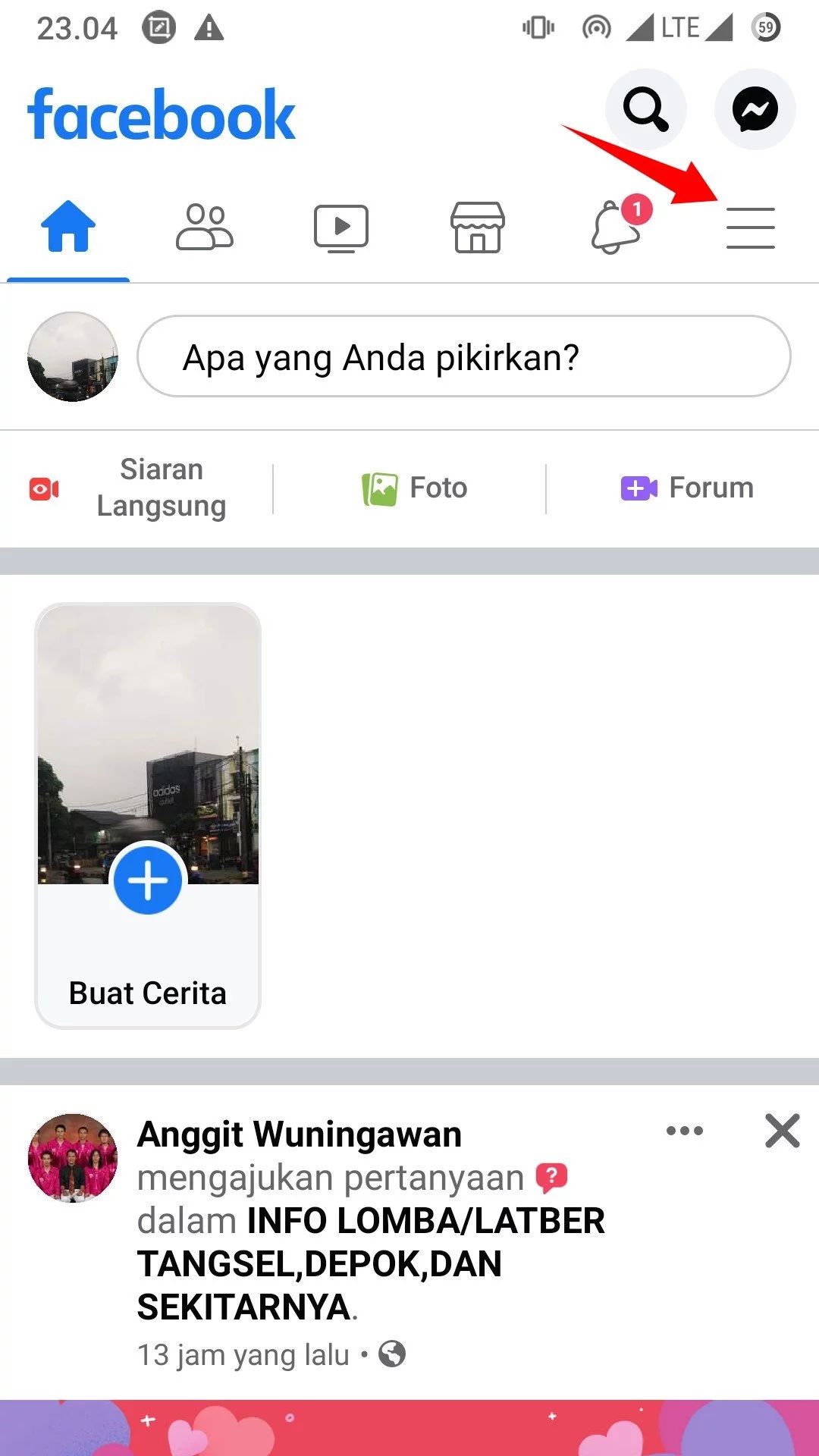 Cara Melihat Arsip Cerita di Facebook by Androbuntu 1
