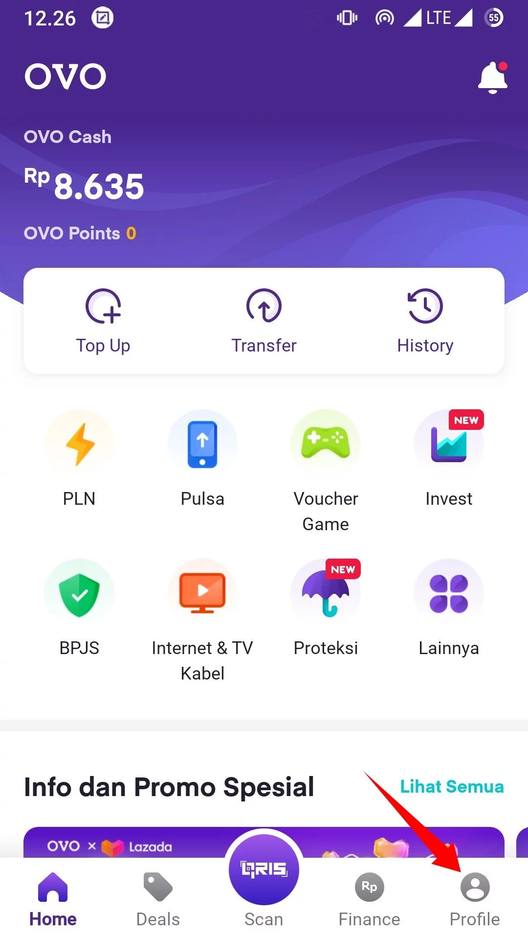 Cara Melihat OVO ID by Androbuntu 1