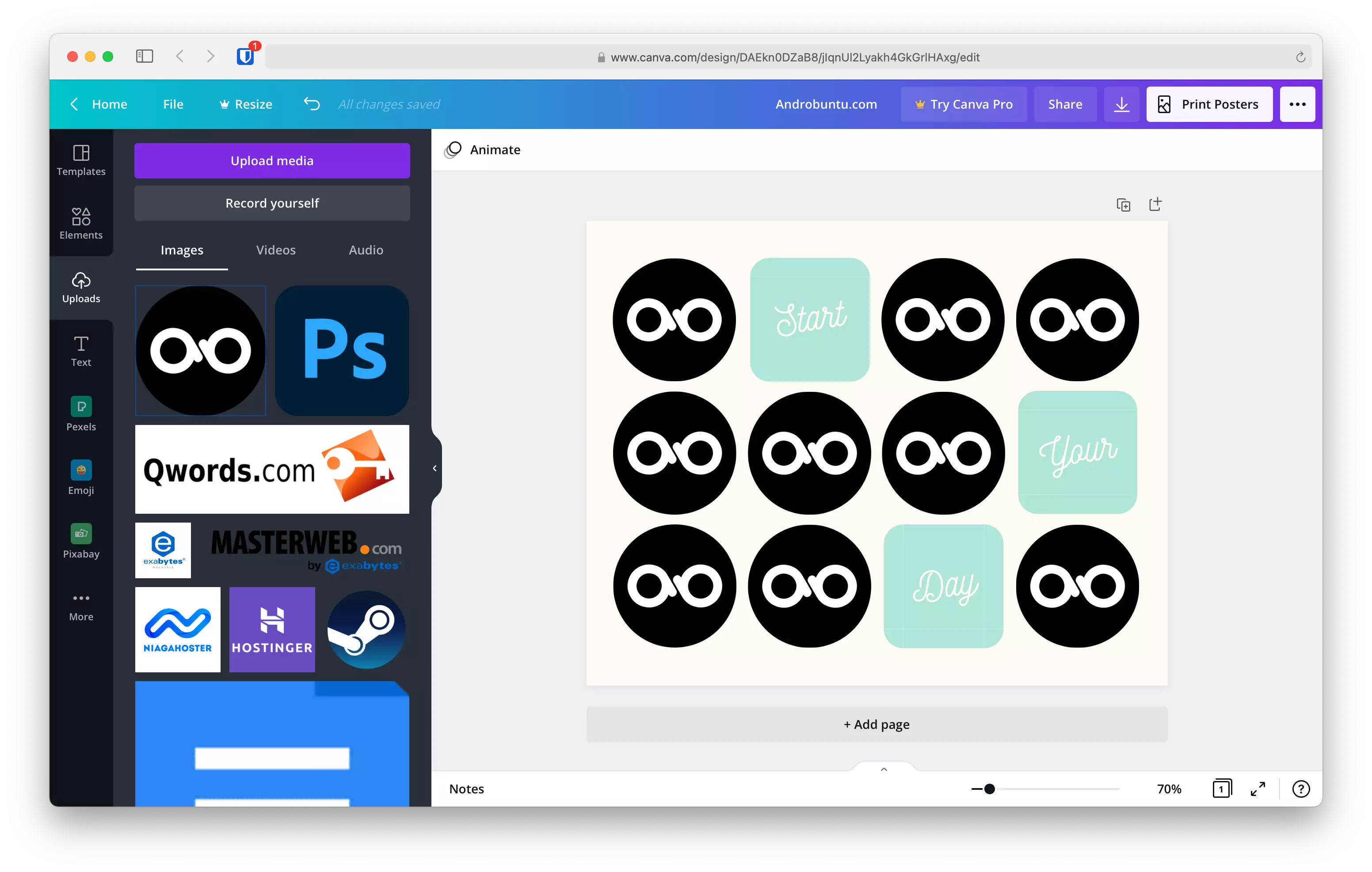 Cara Membuat Foto Kolase Secara Online Menggunakan Canva by Androbuntu 5