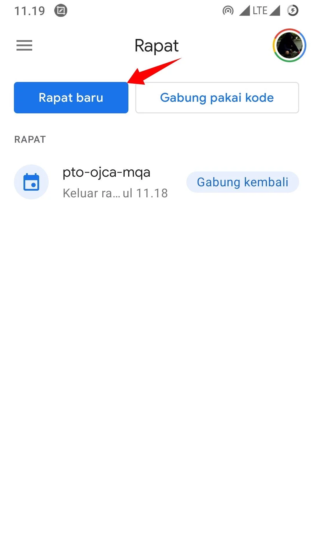 Cara Membuat Rapat Baru di Google Meet by Androbuntu 1