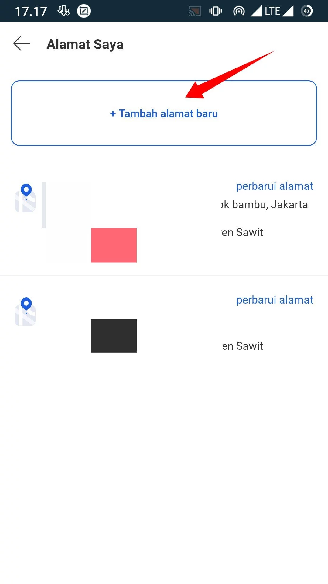 Cara Menambah Alamat Pengiriman Baru di Lazada by Androbuntu 4