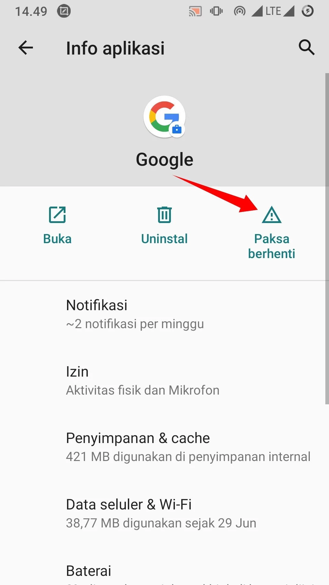 Cara Mengatasi Error Google Terus Berhenti di Android by Androbuntu 1